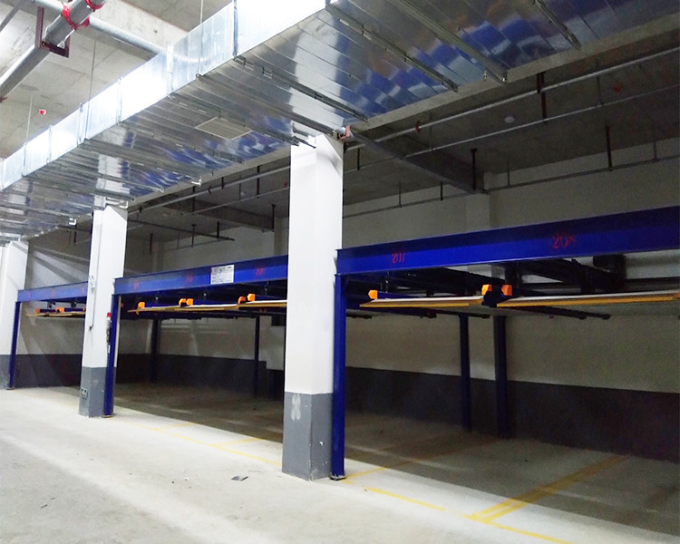 合肥市包河區(qū)某商業(yè)廣場(chǎng)地下室兩層機(jī)械停車(chē)位安裝項(xiàng)目
